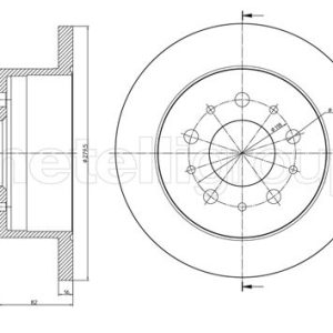 Disc frana METELLI 23-0731 – PEOUGET | AutoRival