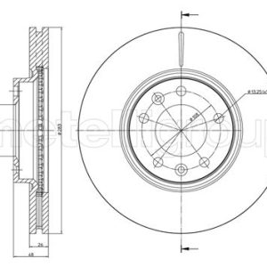 Disc frana METELLI 23-0794C – PEOUGET | AutoRival