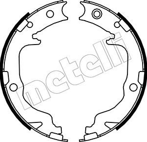 Set saboti frana frana de mana METELLI 53-0362 – PEOUGET | AutoRival