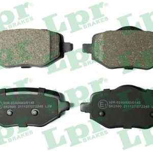 Set placute frana LPR 05P2240 – PEOUGET | AutoRival