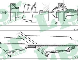 Cablu ambreiaj LPR C0020C – PEOUGET | AutoRival