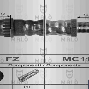 Furtun frana MALO 8485 – PEOUGET | AutoRival
