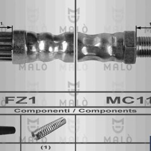 Furtun frana MALO 8622 – PEOUGET | AutoRival