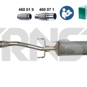 Filtru funingine / particule sistemde esapament ERNST 921237 – PEOUGET | AutoRival