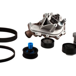 Pompa apa + Set curea transmisie cu caneluri HEPU PK08080 – PEOUGET | AutoRival