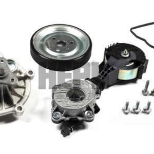 Pompa apa + Set curea transmisie cu caneluri HEPU PK08101 – PEOUGET | AutoRival