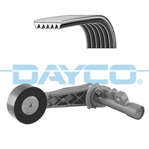 Set curea transmisie cu caneluri DAYCO KPV222 – PEOUGET | AutoRival