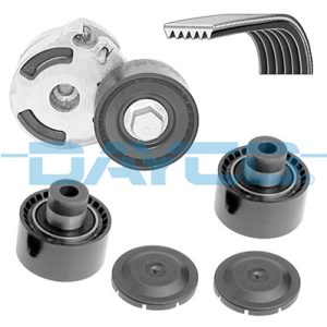 Set curea transmisie cu caneluri DAYCO KPV238 – PEOUGET | AutoRival