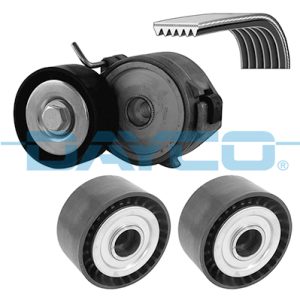 Set curea transmisie cu caneluri DAYCO KPV243 – PEOUGET | AutoRival