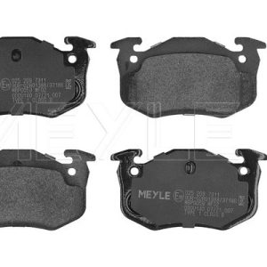 Set placute frana MEYLE 025 209 7311 – PEOUGET | AutoRival