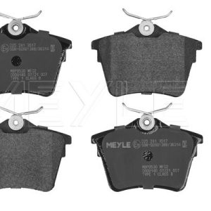 Set placute frana MEYLE 025 241 3517 – PEOUGET | AutoRival