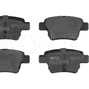Set placute frana MEYLE 025 241 5017 – PEOUGET | AutoRival