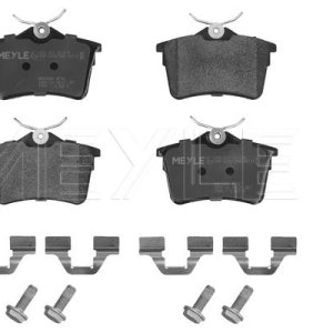 Set placute frana MEYLE 025 247 6516/W – PEOUGET | AutoRival