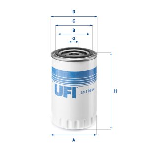 Filtru ulei UFI 23.198.00 – PEOUGET | AutoRival
