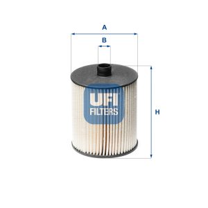 Filtru combustibil UFI 26.123.00 – PEOUGET | AutoRival