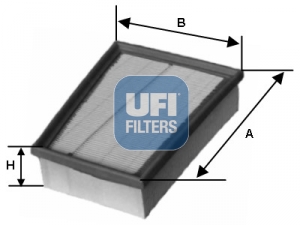 Filtru aer UFI 30.157.00 – PEOUGET | AutoRival