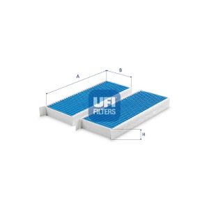 Filtru aer habitaclu UFI 34.254.00 – PEOUGET | AutoRival