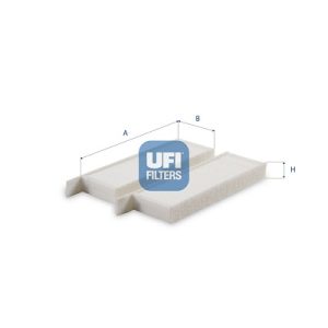 Filtru aer habitaclu UFI 53.587.00 – PEOUGET | AutoRival
