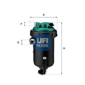 Filtru combustibil UFI 55.148.00 – PEOUGET | AutoRival
