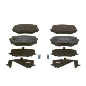 Set placute frana BOSCH 0 986 424 658 – PEOUGET | AutoRival