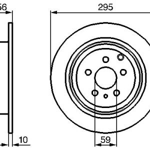 Disc frana BOSCH 0 986 478 435 – PEOUGET | AutoRival