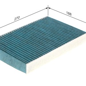 Filtru aer habitaclu BOSCH 0 986 628 548 – PEOUGET | AutoRival