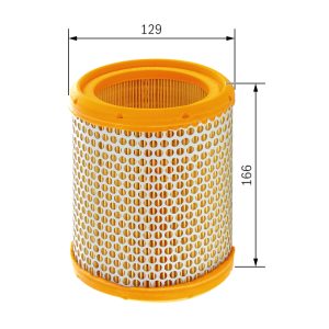 Filtru aer BOSCH 1 457 433 227 – PEOUGET | AutoRival