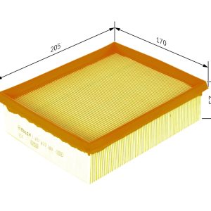 Filtru aer BOSCH 1 457 433 280 – PEOUGET | AutoRival