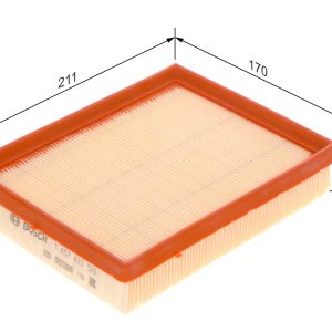 Filtru aer BOSCH 1 457 433 526 – PEOUGET | AutoRival