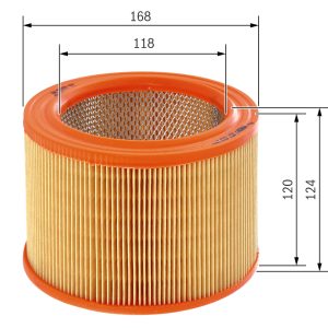 Filtru aer BOSCH 1 457 433 544 – PEOUGET | AutoRival