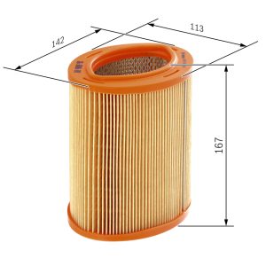 Filtru aer BOSCH 1 457 433 769 – PEOUGET | AutoRival