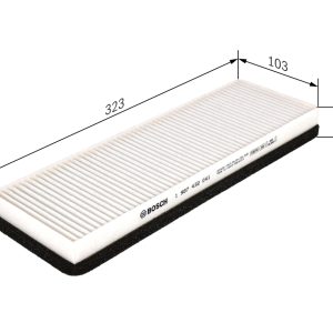 Filtru aer habitaclu BOSCH 1 987 432 041 – PEOUGET | AutoRival