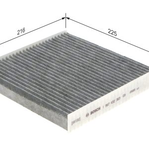 Filtru aer habitaclu BOSCH 1 987 432 383 – PEOUGET | AutoRival