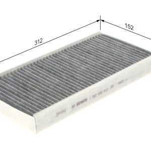 Filtru aer habitaclu BOSCH 1 987 432 412 – PEOUGET | AutoRival