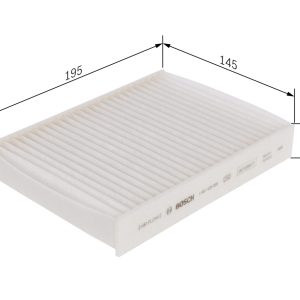 Filtru aer habitaclu BOSCH 1 987 435 066 – PEOUGET | AutoRival