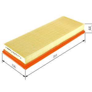 Filtru aer BOSCH F 026 400 517 – PEOUGET | AutoRival