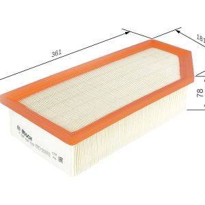 Filtru aer BOSCH F 026 400 520 – PEOUGET | AutoRival