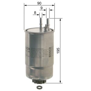 Filtru combustibil BOSCH F 026 402 206 – PEOUGET | AutoRival