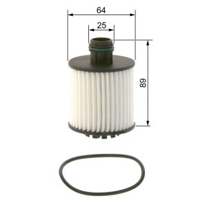 Filtru ulei BOSCH F 026 407 259 – PEOUGET | AutoRival