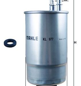Filtru combustibil KNECHT KL 977D – PEOUGET | AutoRival