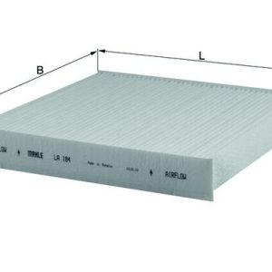 Filtru aer habitaclu KNECHT LA 184 – PEOUGET | AutoRival