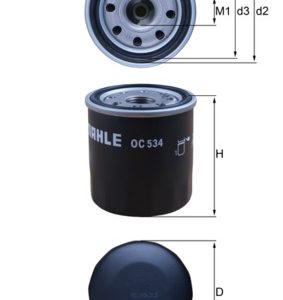 Filtru ulei KNECHT OC 534 – PEOUGET | AutoRival