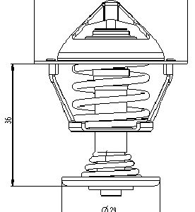 Termostat lichid racire WAHLER 4821.89D – PEOUGET | AutoRival