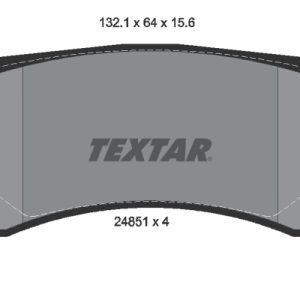 Set placute frana TEXTAR 2485101 – PEOUGET | AutoRival