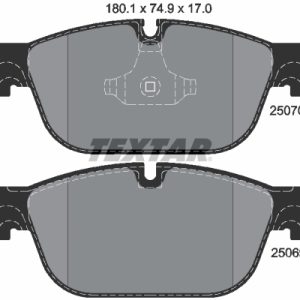 Set placute frana TEXTAR 2507001 – PEOUGET | AutoRival