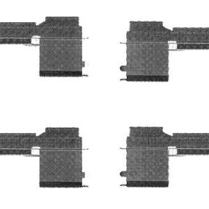 Set accesorii placute frana TEXTAR 82073700 – PEOUGET | AutoRival