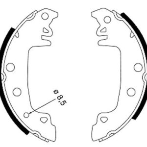 Set saboti frana TEXTAR 91029200 – PEOUGET | AutoRival