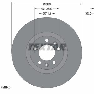 Disc frana TEXTAR 92111900 – PEOUGET | AutoRival