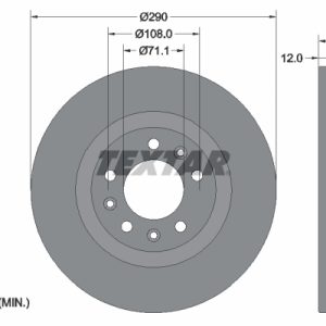 Disc frana TEXTAR 92313603 – PEOUGET | AutoRival
