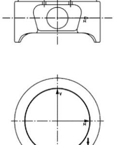 Piston KOLBENSCHMIDT 40161610 – PEOUGET | AutoRival